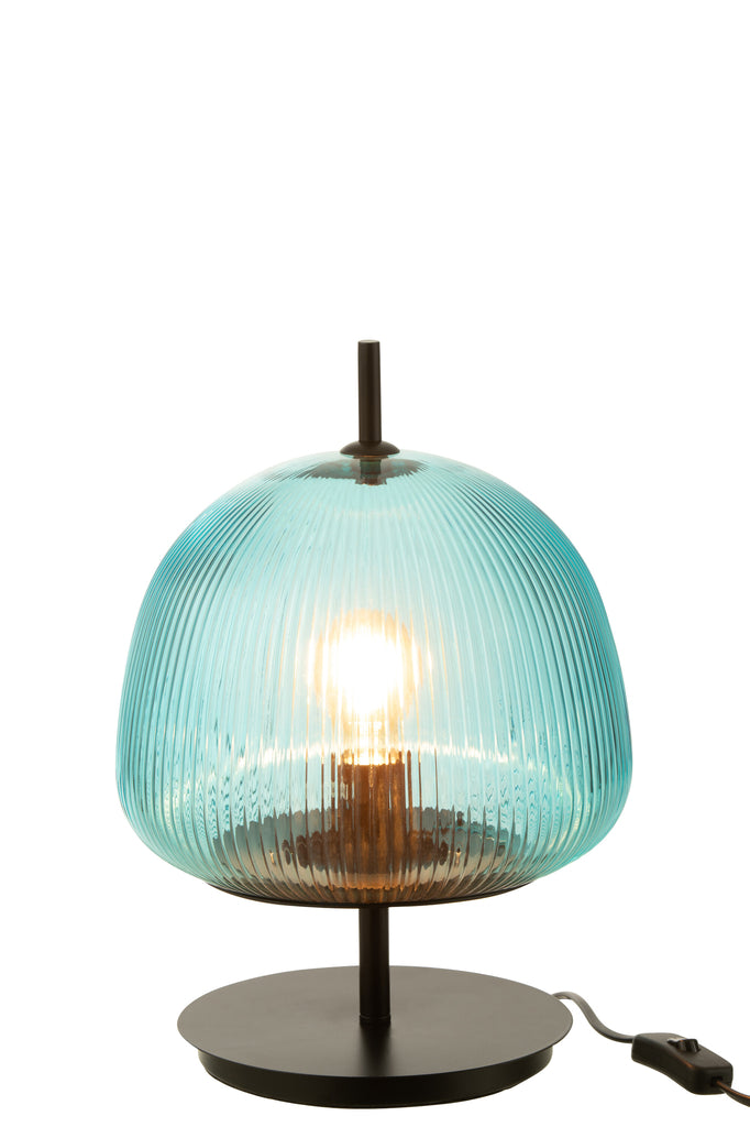 Tafellamp Oasis Glas Blauw Klein