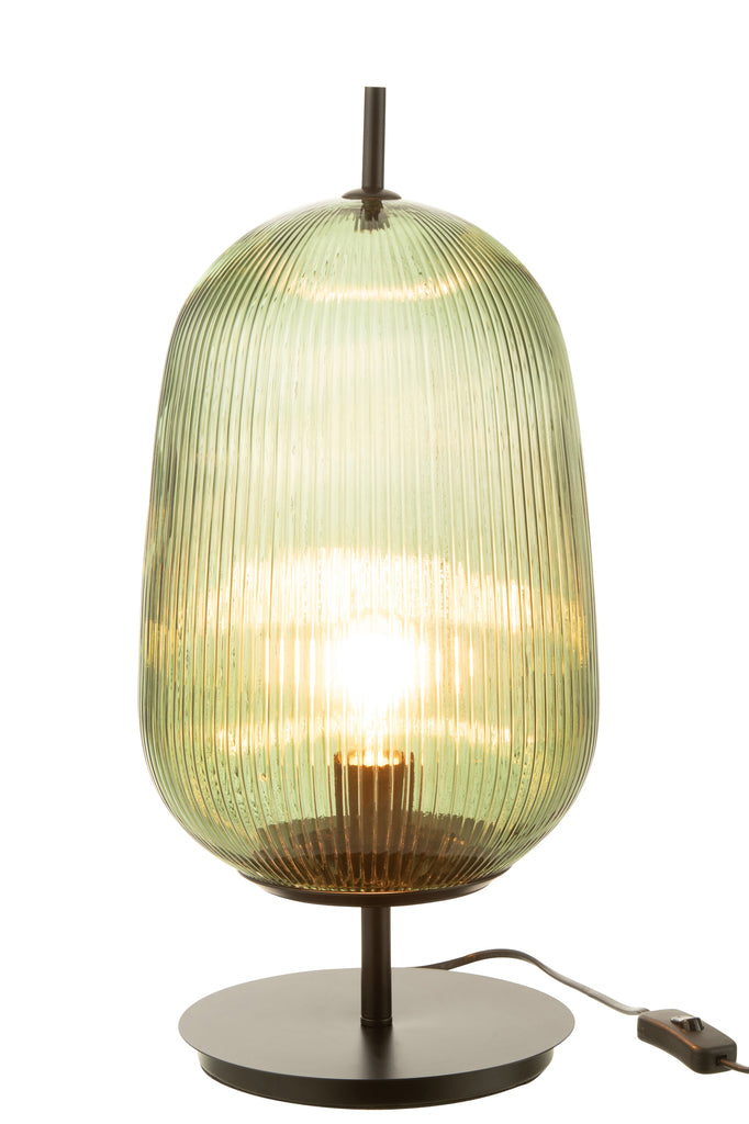 Tafellamp Oasis Glas Groen Groot