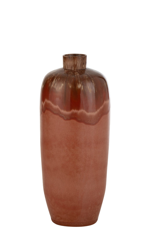 Vaas Aline Keramiek Rood Medium