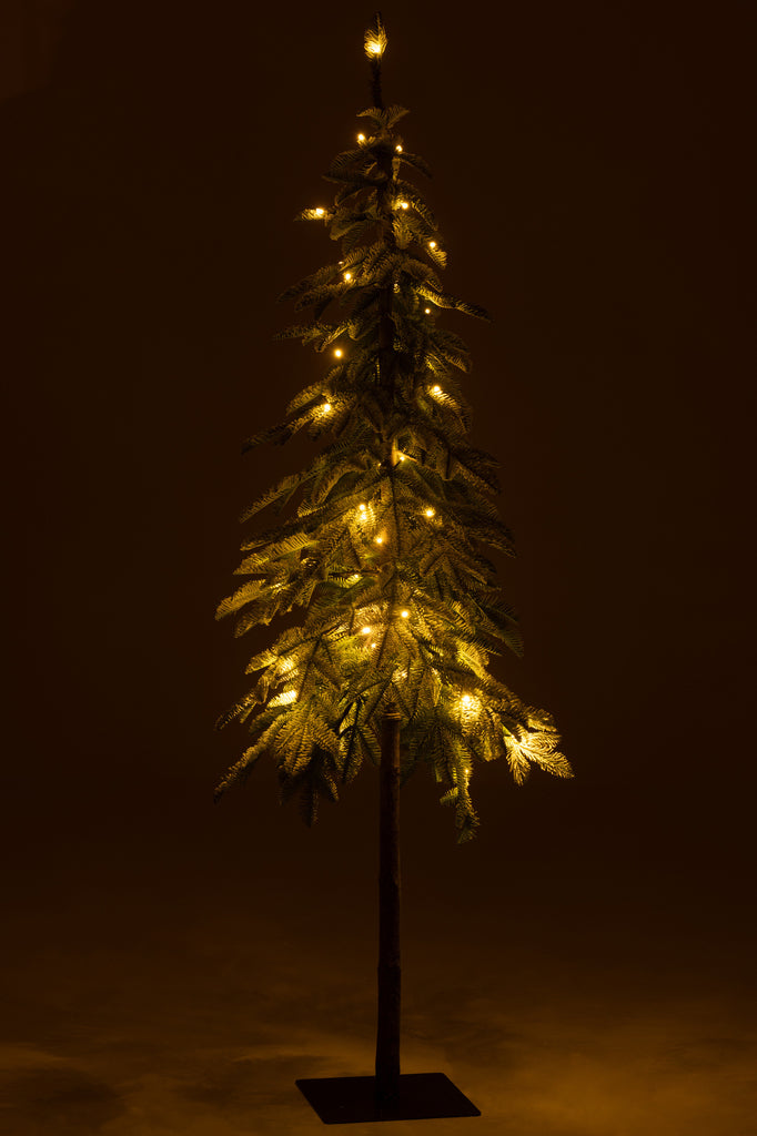 Kerstboom C+Led Plastic Sneeuwgroen Groot