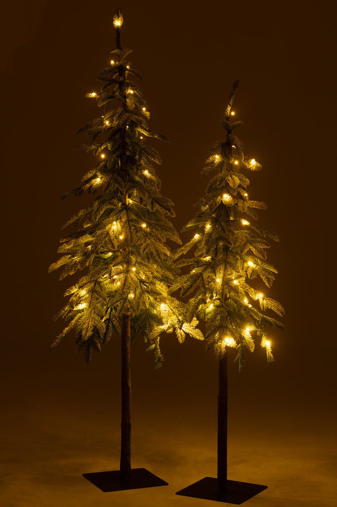Kerstboom C+Led Plastic Sneeuwgroen Groot