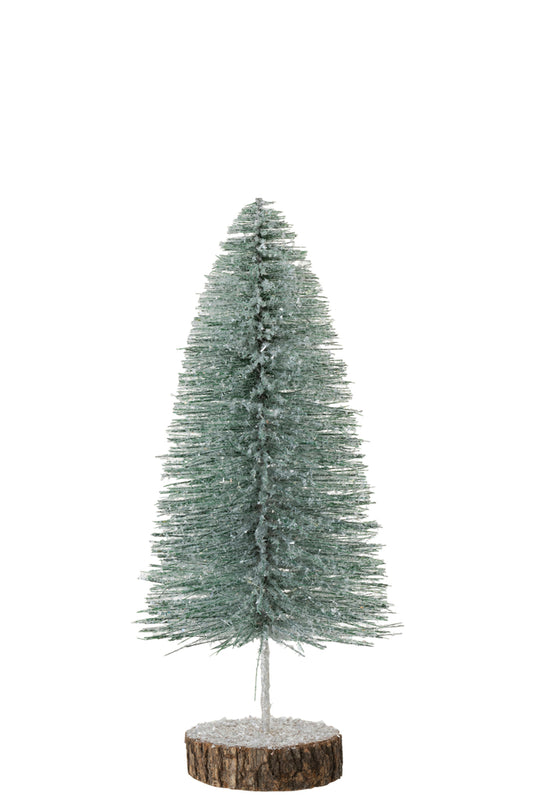 Kerstboom Deco Glitter Lichtgroen Groot