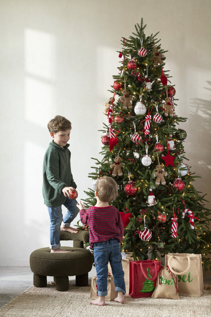 Kerstboom+Leds Extra Plastic Groen