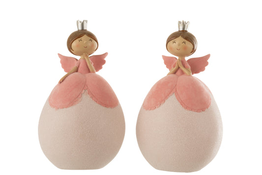 3Angel Ball Poly Roze Groot Assortiment Van 2