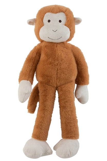 Aap Pluche Bruin Groot
