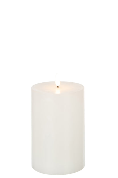 Kaars Led Wit Medium