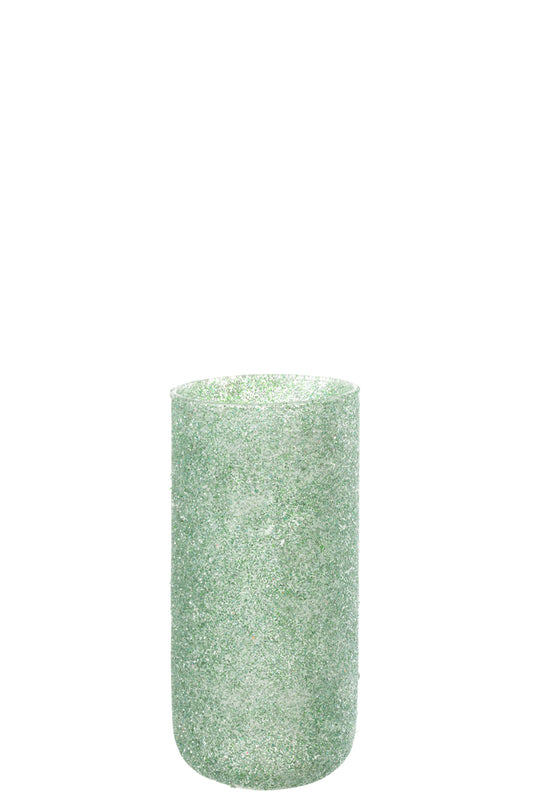 Kaarsenhouder Fore Glas Groen Groot