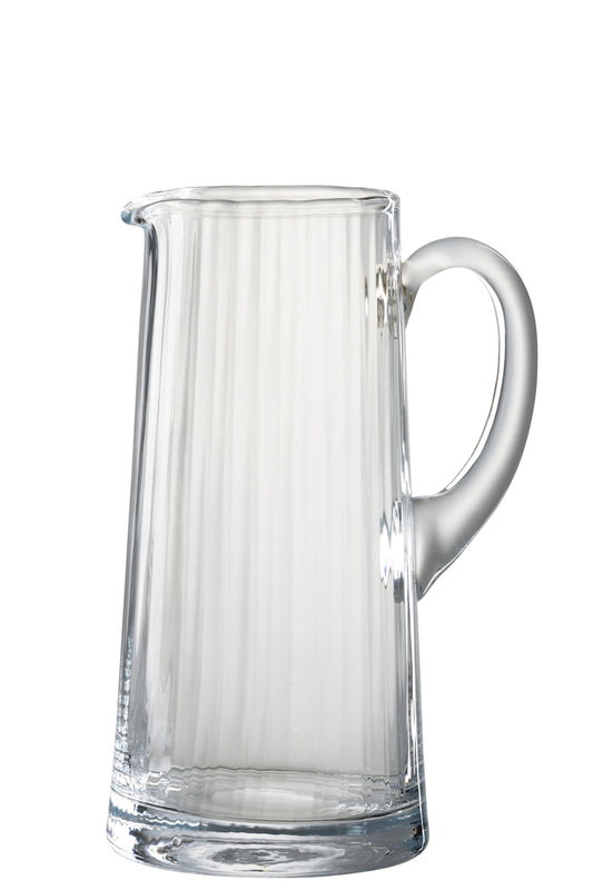 Karaf Lijnen Glas Transparant