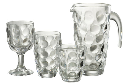 Karaf Loep Glas Transparant