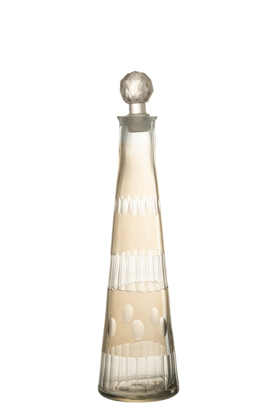 Karaf Motieven Glas Rook