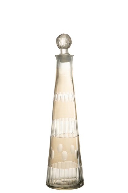 Karaf Motieven Glas Rook