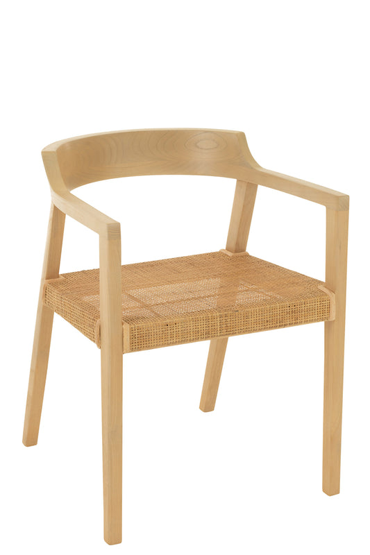 Stoel Emma Teak Naturel