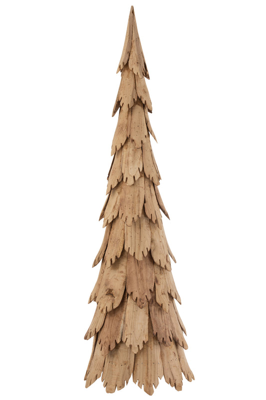 Kerstboomstukken Hout Natuurlijk Groot