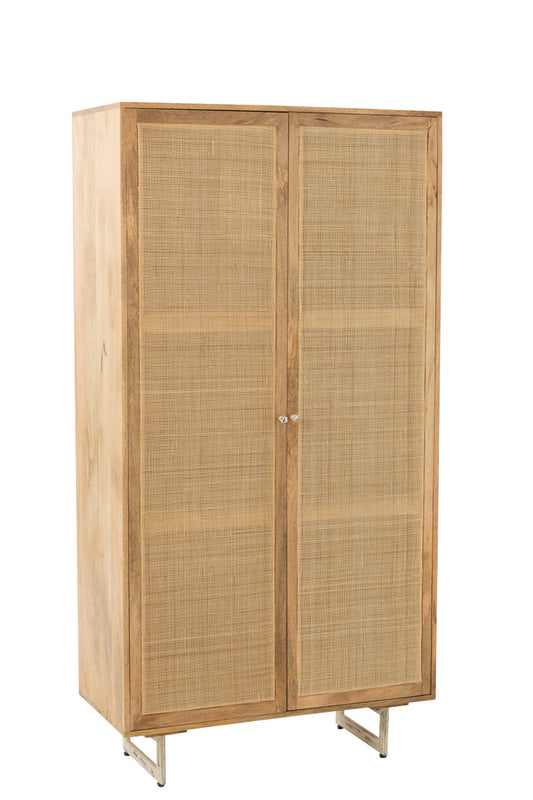 Kast Weven Hout Natuurlijk