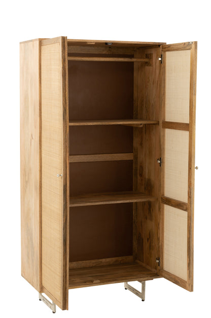 Kast Weven Hout Natuurlijk