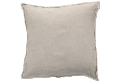 Kussen Stonewashed Linnen Lichtgrijs