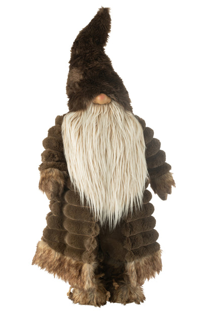 Gnome Forest Textiel Bruin Groot