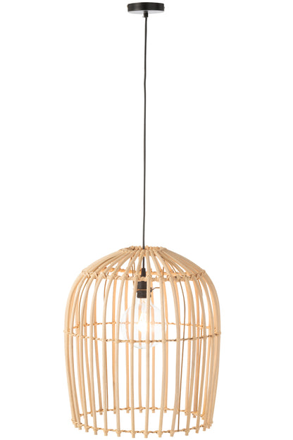 Hanglamp Met Rotan Natuurlijk
