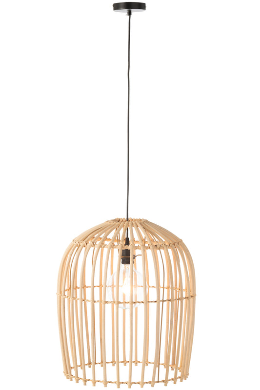 Hanglamp Met Rotan Natuurlijk