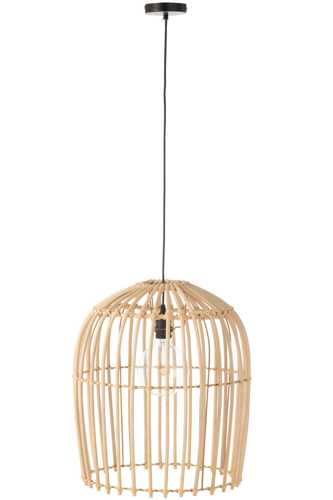 Hanglamp Met Rotan Natuurlijk