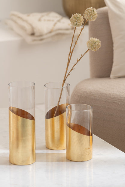 Hurricane Moa Glas Transparant/Goud Groot