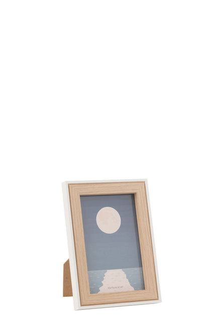 Fotolijst Chloe Mdf Naturel/Wit Klein