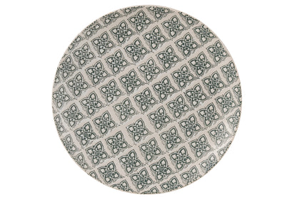 Bord Decoratief Kousa Porselein Blauw/Wit