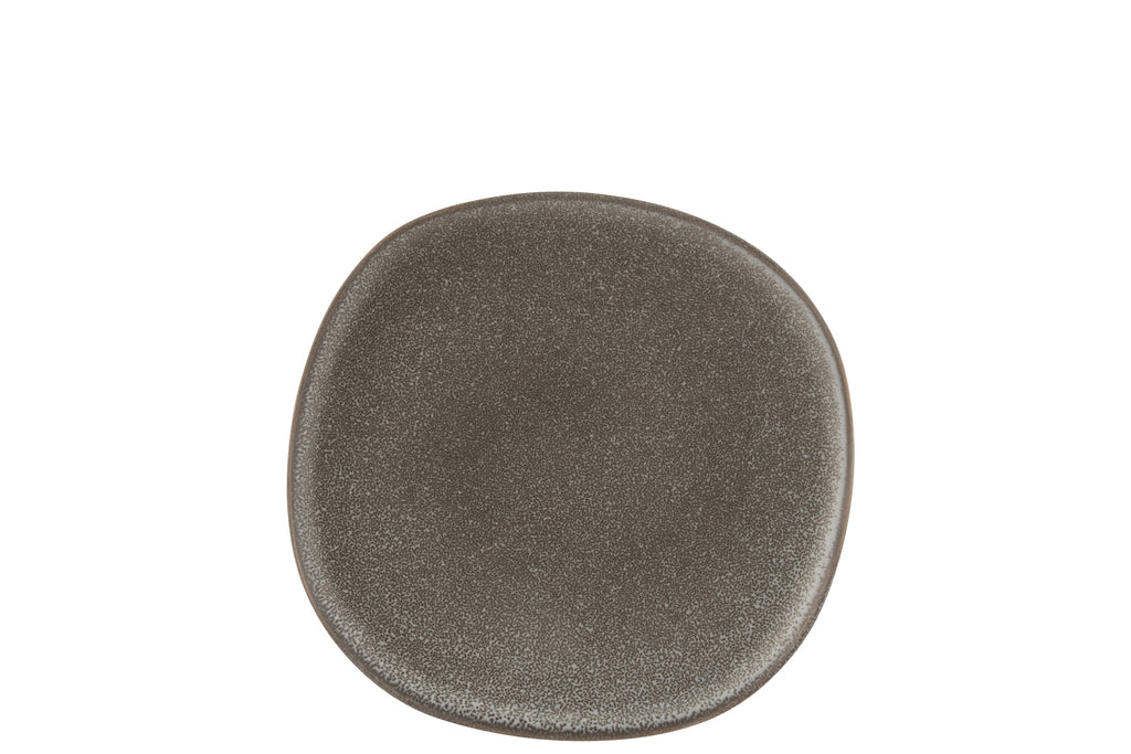 Bord Louise Keramiek Bruin Medium