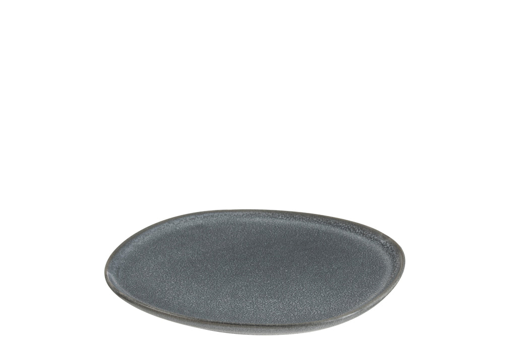 Bord Louise Keramiek Grijs Medium