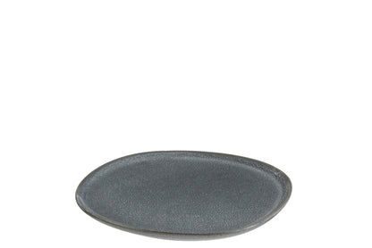Bord Louise Keramiek Grijs Medium