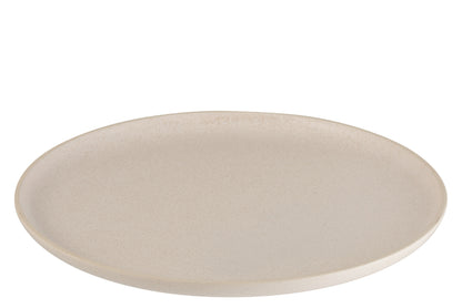 Bord Marie Keramiek Crème Groot