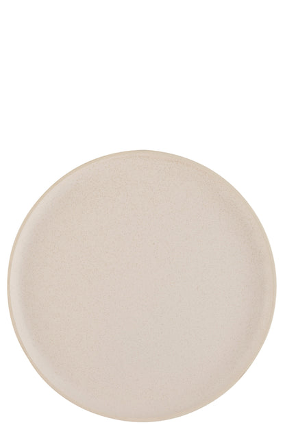 Bord Marie Keramiek Crème Groot