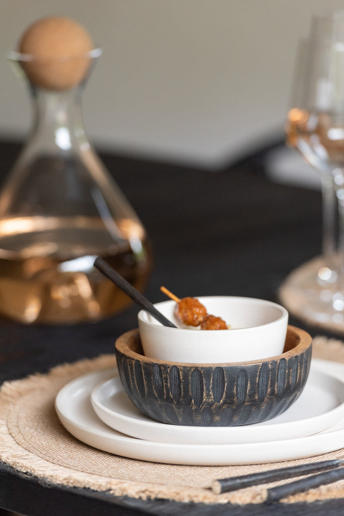 Bord Marie Keramiek Crème Groot