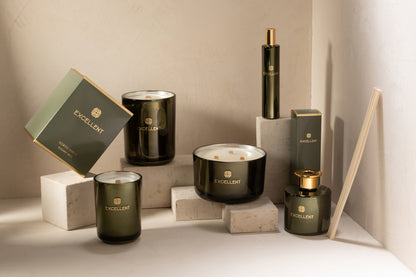 Geurolie+Sticks Excellent Bergamot Hout Groen