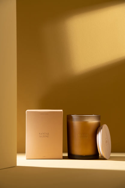 Geurkaars Accords Essentiels Santal Satiné-52H