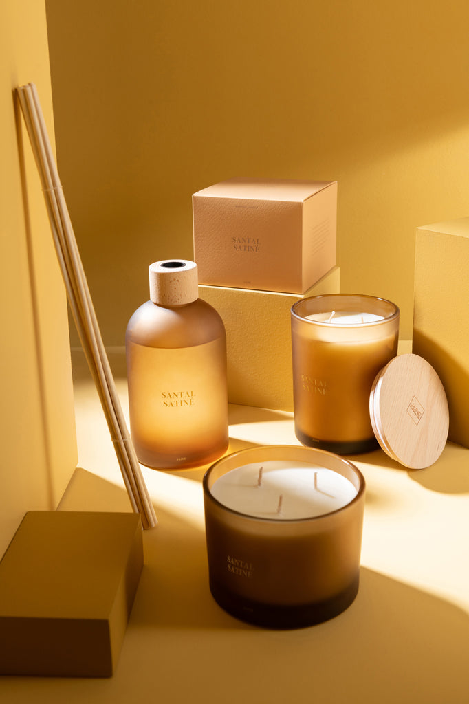 Geurkaars Accords Essentiels Santal Satiné-52H
