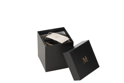 Geurkaars Deluxe Goud/Zwart Klein - 48 uur