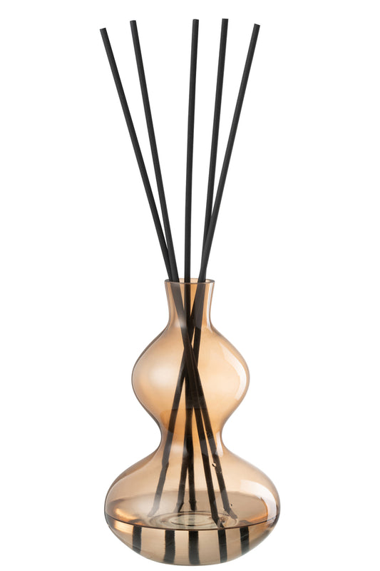 Geurolie Nordic Vetiver Glas Amber Groot