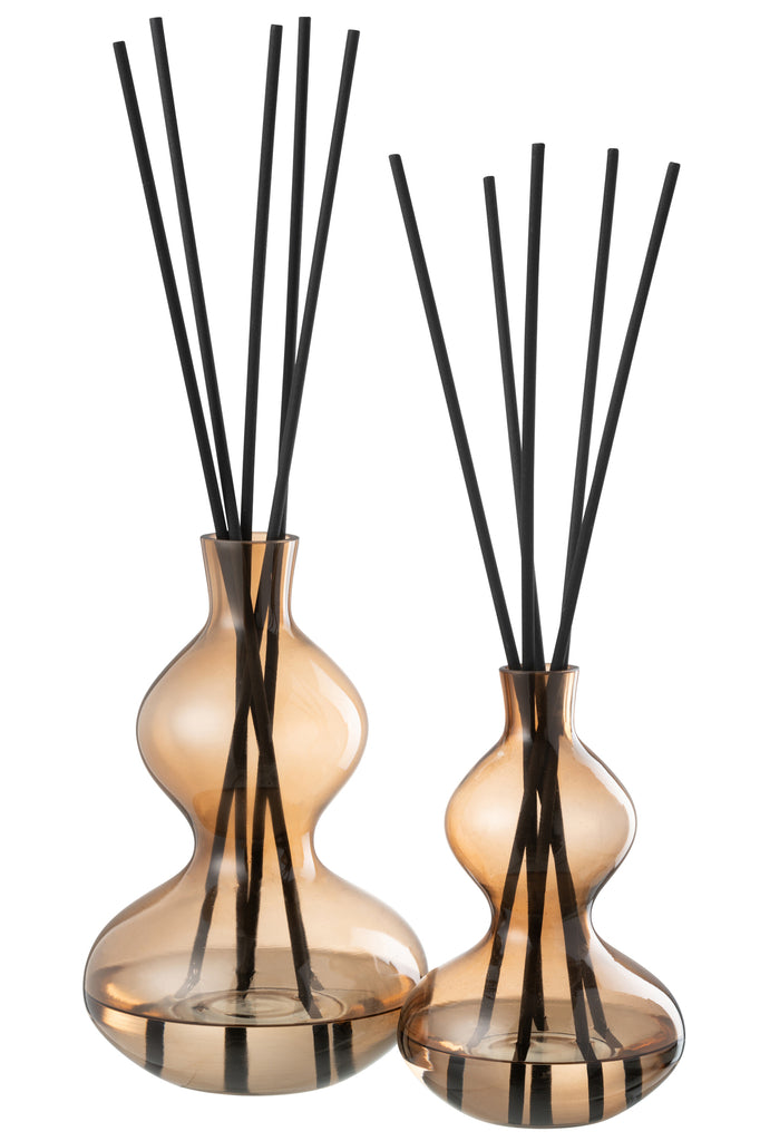 Geurolie Nordic Vetiver Glas Amber Groot