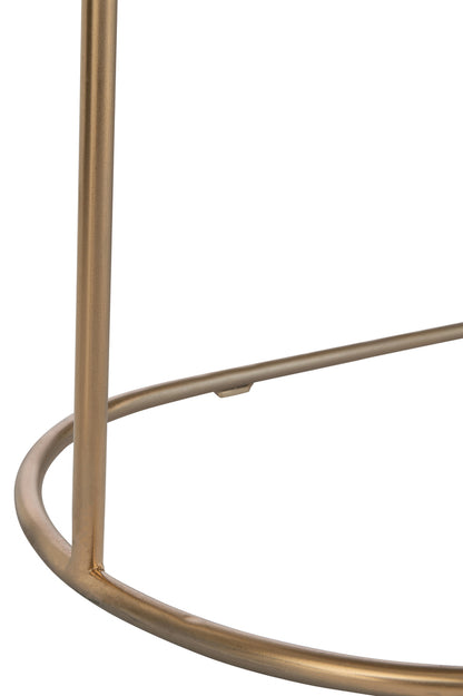 Plank 3 Planken+Curve Deco Metaal Goud