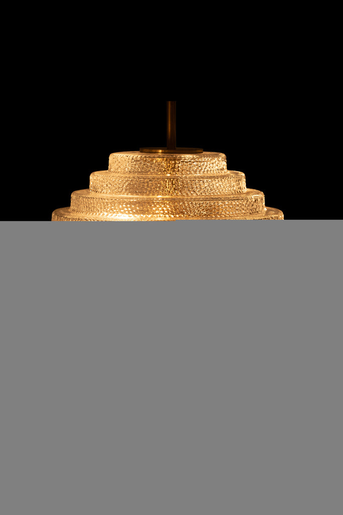 Tafellamp Led Goud Metaal/Glas Transparant