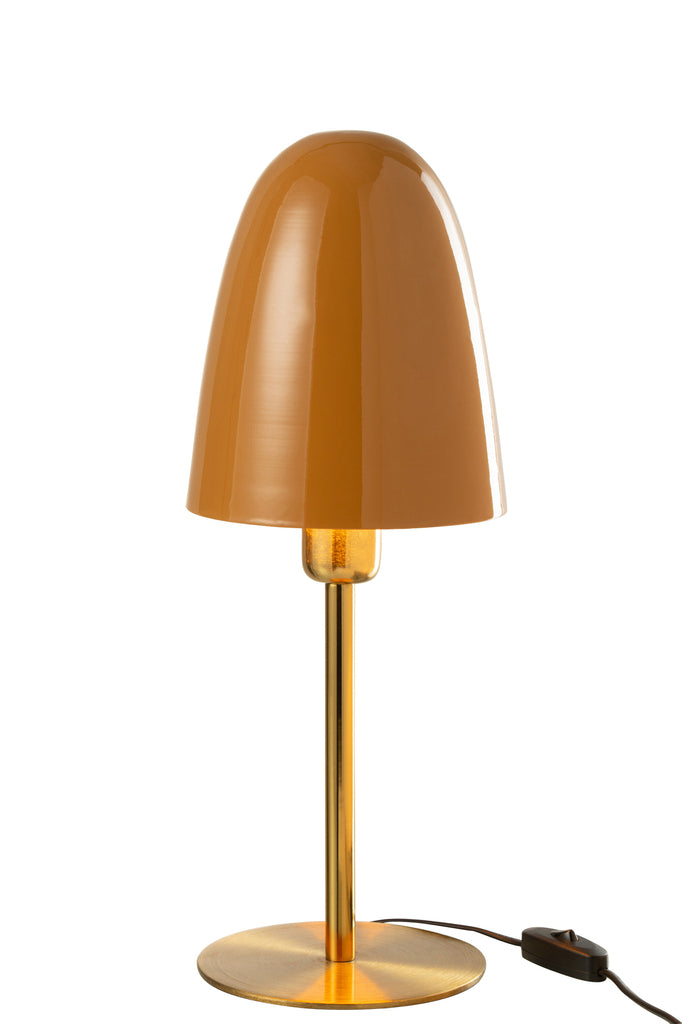 Tafellamp Metaal Oker/Goud