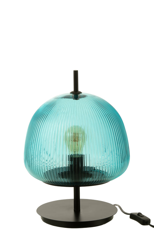 Tafellamp Oasis Glas Blauw Klein