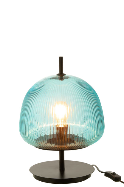 Tafellamp Oasis Glas Blauw Klein
