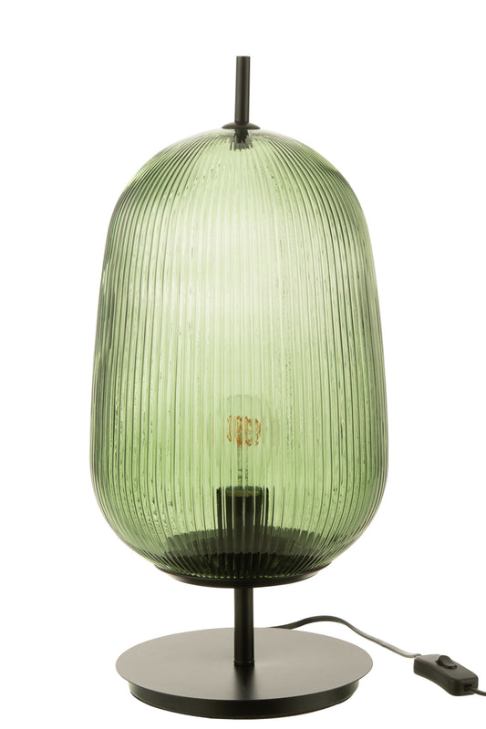 Tafellamp Oasis Glas Groen Groot