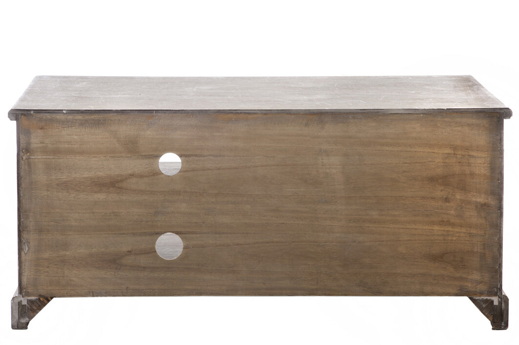 Tv-kast + 2 manden 2 planken Bd grijs B