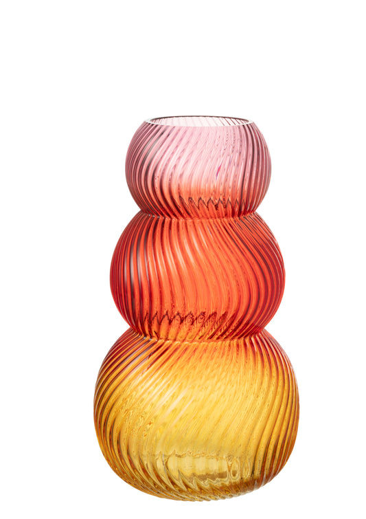 Vaas Aurora Glas Rood/Geel