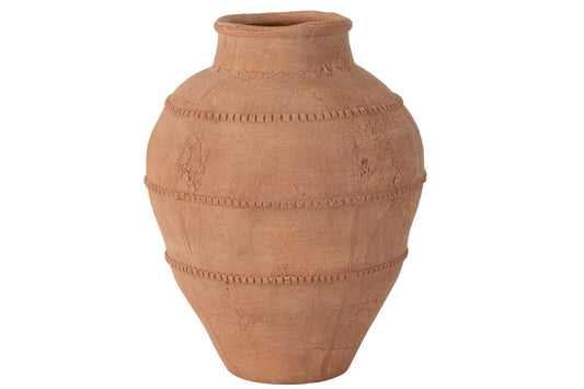 Vaas Kaia Terracotta